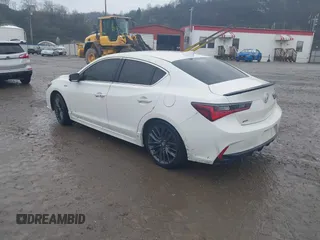 2022 Acura ILX Premium with VIN 19UDE2F82NA005781, listed as a IAAI auction lot 42002849 with 24,795 mi miles and . Bid and sale history available at DreamBid. Image 3.