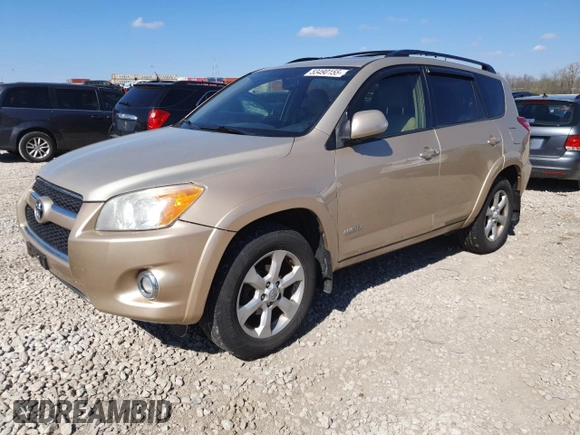 2012 Toyota RAV4 Limited with VIN JTMDF4DV8C5052481, listed as a Copart auction lot 53490155 with 161,903 mi miles and Salvage title. Bid and sale history available at DreamBid. Image 1.