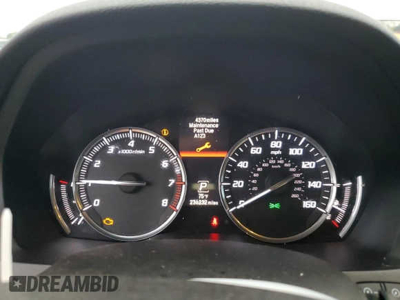 2015 Acura MDX Technology with VIN 5FRYD3H41FB012506, listed as a Copart auction lot 79492514 with 236,232 mi miles and Salvage Title. Bid and sale history available at DreamBid. Image 9.