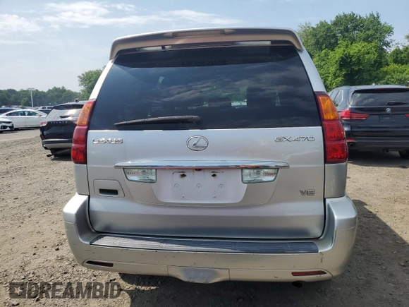 2006 Lexus GX 470 z VIN JTJBT20X160115608, wystawiony jako Copart lot #61028725 z przebiegiem 253 515 mil mil oraz Czysty tytuł • Clean title. Historia ofert i sprzedaży dostępna na DreamBid. Obrazek 6.
