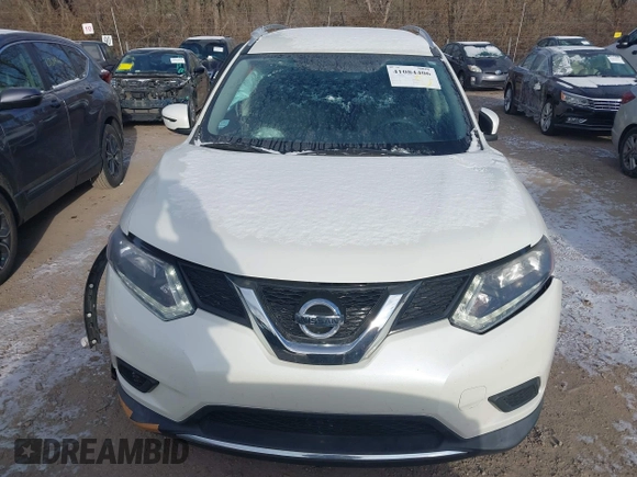 2016 Nissan Rogue S with VIN KNMAT2MT1GP648671, listed as a IAAI auction lot 41084406 with 97,275 mi miles and . Bid and sale history available at DreamBid. Image 12.