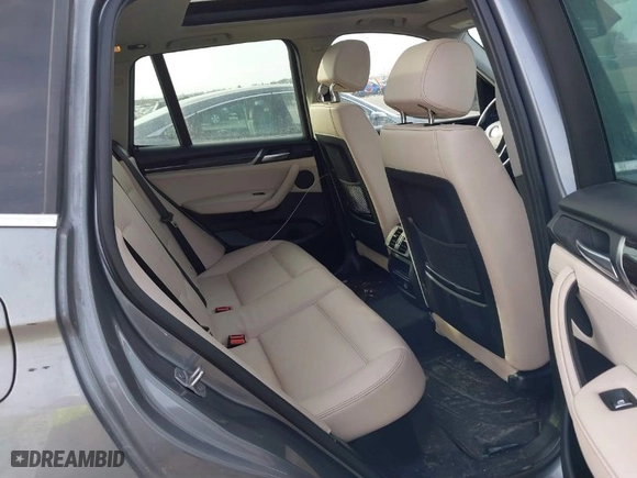 2016 BMW X3 xDrive28i with VIN 5UXWX9C53G0D88404, listed as a IAAI auction lot 41702726 with 102,325 mi miles. Bid and sale history available at carsss.com. Image 8.