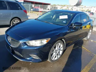 2016 Mazda Mazda6 i Touring with VIN JM1GJ1V52G1484313, listed as a IAAI auction lot 41320627 with 132,335 mi miles. Bid and sale history available at carsss.com. Image 17.