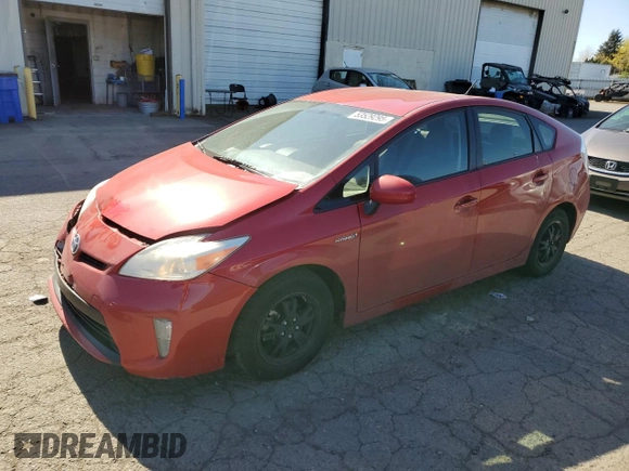 2013 Toyota Prius One with VIN JTDKN3DU8D0355741, listed as a Copart auction lot 53529295 with 125,550 mi miles and Salvage Title. Bid and sale history available at DreamBid. Image 1.