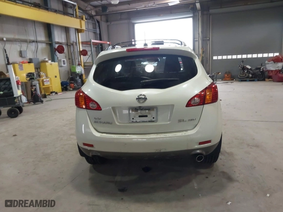 2010 Nissan Murano LE with VIN JN8AZ1MWXAW116176, listed as a IAAI auction lot 41848071 with 163,446 mi miles. Bid and sale history available at carsss.com. Image 16.