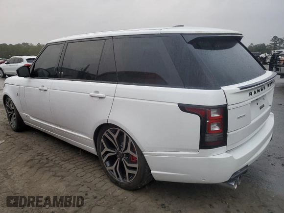 2014 Land Rover Range Rover Supercharged with VIN SALGS3TF2EA166170, listed as a Copart auction lot 79644744 with Not provided miles and Salvage title. Bid and sale history available at DreamBid. Image 2.
