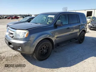 2011 Honda Pilot LX with VIN 5FNYF3H20BB054816, listed as a Copart auction lot 47322444 with 154,609 mi miles and Salvage title. Bid and sale history available at DreamBid. Image 1.