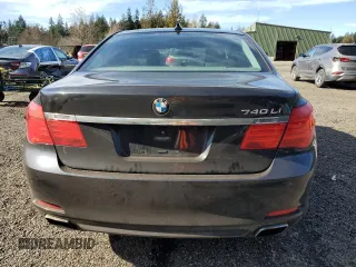 2012 BMW 7 Series 740Li z VIN WBAKB4C57CC577092, wystawiony jako Copart lot #47455255 z przebiegiem 155 763 mil mil oraz Tytuł czysty. Historia ofert i sprzedaży dostępna na DreamBid. Obrazek 6.