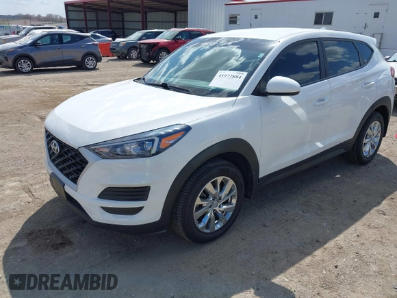2019 Hyundai Tucson SE with VIN KM8J2CA43KU870933, listed as a IAAI auction lot 41972884 with 53,029 mi miles. Bid and sale history available at carsss.com. Image 18.