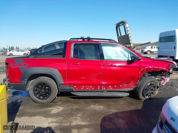 2021 Honda Ridgeline Sport with VIN 5FPYK3F10MB001758, listed as a IAAI auction lot 41397629 with 46,572 mi miles. Bid and sale history available at carsss.com. Image 14.