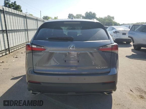 2015 Lexus NX 200t with VIN JTJBARBZ5F2014783, listed as a Copart auction lot 62021975 with 115,669 mi miles and Salvage title. Bid and sale history available at DreamBid. Image 6.