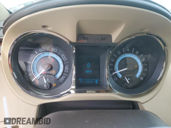 2011 Buick LaCrosse CXL with VIN 1G4GC5GD0BF109579, listed as a Copart auction lot 52768735 with 45,039 mi miles and Salvage Title. Bid and sale history available at DreamBid. Image 9.