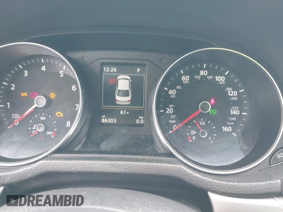2019 Volkswagen Passat Wolfsburg Edition z VIN 1VWLA7A30KC010294, wystawiony jako IAAI lot #42159974 z przebiegiem 86 303 mil mil oraz . Historia ofert i sprzedaży dostępna na DreamBid. Obrazek 7.