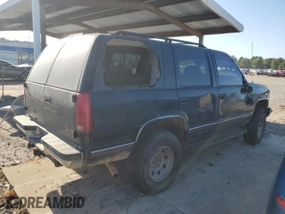 1999 GMC Yukon with VIN 1GKEK13RXXJ730202, listed as a Copart auction lot 73236834 with 188,567 mi miles and Non Repairable. Bid and sale history available at carsss.com. Image 3.