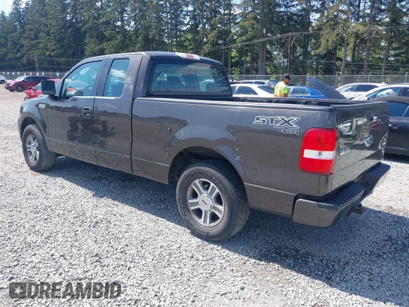 2005 Ford F-150 STX with VIN 1FTRX14W35FB18409, listed as a IAAI auction lot 42140190 with 209,198 mi miles and . Bid and sale history available at carsss.com. Image 3.