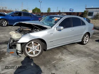2007 Mercedes-Benz C 230 Sport with VIN WDBRF52H27F898046, listed as a Copart auction lot 51461125 with Not Provided miles and Salvage Title. Bid and sale history available at DreamBid. Image 1.
