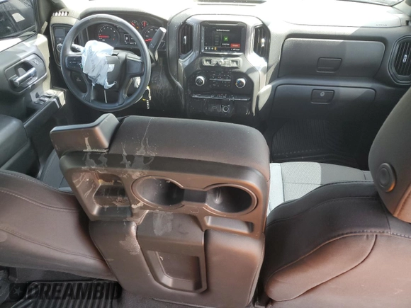 2019 Chevrolet Silverado 1500 Custom with VIN 1GCPWBEF4KZ244447, listed as a Copart auction lot 80223094 with 49,545 mi miles and Salvage Title. Bid and sale history available at carsss.com. Image 8.
