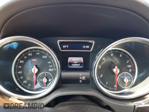 2018 Mercedes-Benz GLS 450 z VIN 4JGDF6EE8JB135543, wystawiony jako Copart lot #50230985 z przebiegiem 103 947 mil mil oraz Tytuł czysty. Historia ofert i sprzedaży dostępna na DreamBid. Obrazek 9.