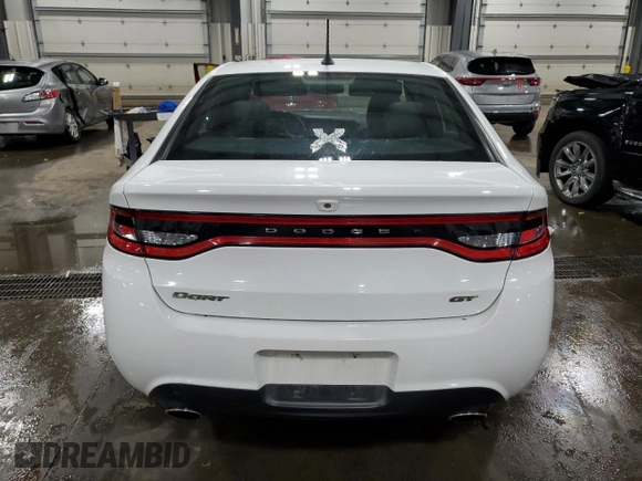 2015 Dodge Dart GT z VIN 1C3CDFEBXFD243965, wystawiony jako Copart lot #57996375 z przebiegiem 186 625 mil mil oraz Szkoda całkowita • Salvage title. Historia ofert i sprzedaży dostępna na DreamBid. Obrazek 6.