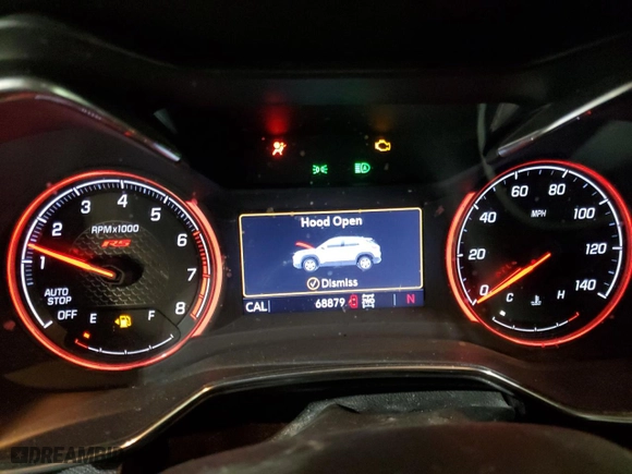 2021 Chevrolet TrailBlazer RS with VIN KL79MUSL7MB070810, listed as a Copart auction lot 51087575 with 68,879 mi miles and Salvage Title. Bid and sale history available at carsss.com. Image 9.