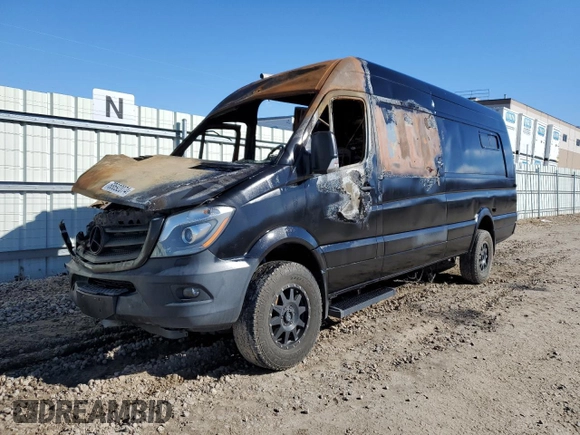 2016 Freightliner Sprinter with VIN WDYFE8CD7GP345041, listed as a Copart auction lot 68692074 with Not Provided miles and Salvage Title. Bid and sale history available at DreamBid. Image 1.