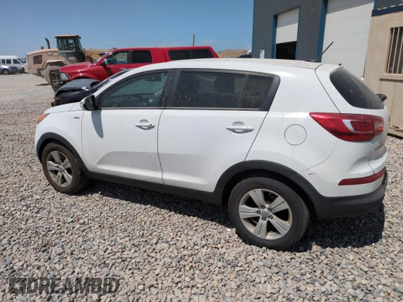 2013 Kia Sportage LX with VIN KNDPBCA26D7441199, listed as a Copart auction lot 62295015 with Not provided miles and Clean title. Bid and sale history available at DreamBid. Image 2.
