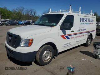 2015 Nissan NV SV with VIN 1N6BF0KX1FN801496, listed as a Copart auction lot 54705915 with 156,408 mi miles and Salvage title. Bid and sale history available at DreamBid. Image 1.