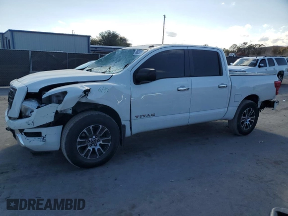 2021 Nissan Titan S с VIN 1N6AA1EE6MN510631, выставлен на аукционе Copart как лот 88224175 с пробегом 138 796 миль миль и На запчасти • Non repairable. История ставок и продаж доступна на DreamBid. Изображение 1.