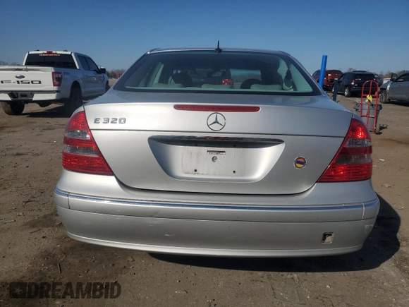 2004 Mercedes-Benz E 320 with VIN WDBUF65J14A440912, listed as a Copart auction lot 48963935 with 182,837 mi miles and Salvage Title. Bid and sale history available at carsss.com. Image 6.