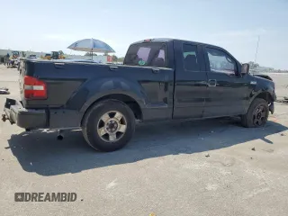 2006 Ford F-150 STX with VIN 1FTRX02WX6KB72599, listed as a Copart auction lot 58015195 with 260,572 mi miles and Salvage title. Bid and sale history available at DreamBid. Image 3.