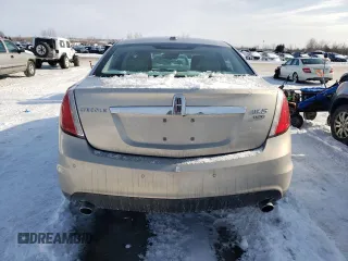 2009 Lincoln MKS with VIN 1LNHM94R99G625422, listed as a Copart auction lot 44603045 with 249,863 mi miles and Salvage Title. Bid and sale history available at carsss.com. Image 6.
