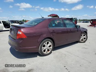 2012 Ford Fusion SE with VIN 3FAHP0HA2CR347903, listed as a Copart auction lot 58095995 with 122,913 mi miles and Clean title. Bid and sale history available at DreamBid. Image 3.