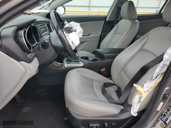 2015 Kia Optima EX with VIN 5XXGN4A72FG396037, listed as a Copart auction lot 52730345 with 121,031 mi miles and Salvage Title. Bid and sale history available at carsss.com. Image 7.