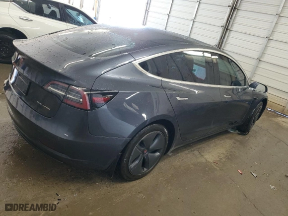 2019 Tesla Model 3 Long Range with VIN 5YJ3E1EB5KF453064, listed as a Copart auction lot 52287055 with 84,172 mi miles and Salvage Title. Bid and sale history available at carsss.com. Image 3.
