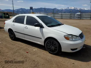2004 Toyota Corolla CE with VIN 1NXBR32E54Z232984, listed as a Copart auction lot 50067395 with 195,836 mi miles and Salvage Title. Bid and sale history available at DreamBid. Image 4.