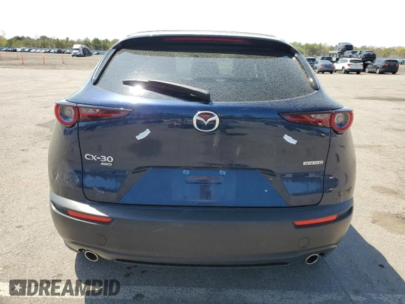 2022 Mazda CX-30 S Select z VIN 3MVDMBBL6NM452823, wystawiony jako Copart lot #55104745 z przebiegiem 20 614 mil mil oraz Szkoda całkowita • Salvage title. Historia ofert i sprzedaży dostępna na DreamBid. Obrazek 6.