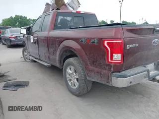 2016 Ford F-150 XLT with VIN 1FTEX1EP9GFD17294, listed as a IAAI auction lot 41905057 with 126,270 mi miles. Bid and sale history available at carsss.com. Image 3.