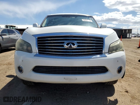 2011 Infiniti QX56 7-passenger with VIN JN8AZ2NEXB9005414, listed as a Copart auction lot 54880575 with 174,929 mi miles and Clean Title. Bid and sale history available at carsss.com. Image 5.