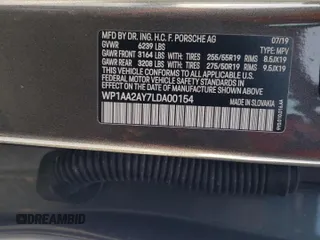 2020 Porsche Cayenne z VIN WP1AA2AY7LDA00154, wystawiony jako Copart lot #70432882 z przebiegiem 42 898 mil mil oraz . Historia ofert i sprzedaży dostępna na DreamBid. Obrazek 13.