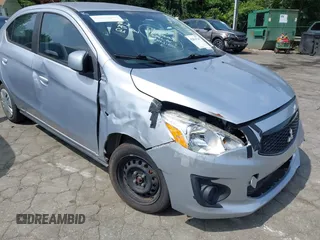2020 Mitsubishi Mirage ES with VIN ML32F3FJ4LHF11148, listed as a IAAI auction lot 42816745 with 56,298 mi miles and . Bid and sale history available at DreamBid. Image 12.