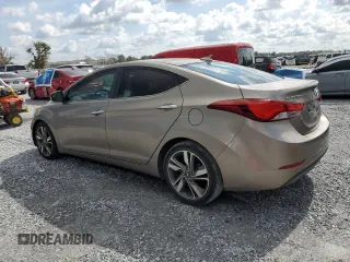 2014 Hyundai Elantra SE with VIN 5NPDH4AE3EH474370, listed as a Copart auction lot 62988025 with 87,653 mi miles and Salvage title. Bid and sale history available at DreamBid. Image 2.