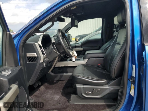 2017 Ford F-150 XL with VIN 1FTEW1CP4HFA00336, listed as a Copart auction lot 58044935 with 92,096 mi miles and Salvage title. Bid and sale history available at DreamBid. Image 7.