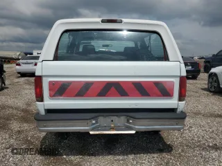 1996 Ford Bronco Custom with VIN 1FMEU15H7TLB45968, listed as a Copart auction lot 53925305 with 0 mi miles and Clean Title. Bid and sale history available at carsss.com. Image 6.