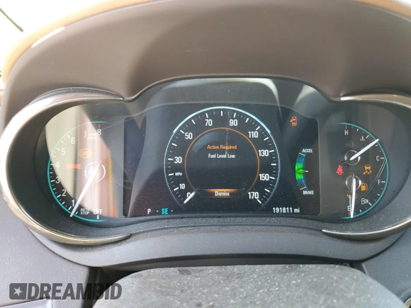 2014 Buick LaCrosse Leather with VIN 1G4GB5GR3EF177149, listed as a Copart auction lot 54185235 with 191,811 mi miles and Clean Title. Bid and sale history available at DreamBid. Image 9.