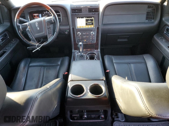 2016 Lincoln Navigator Reserve with VIN 5LMJJ2LT1GEL00395, listed as a Copart auction lot 46605355 with 68,905 mi miles and Salvage title. Bid and sale history available at DreamBid. Image 8.