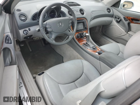 2003 Mercedes-Benz SL 500 with VIN WDBSK75F93F021714, listed as a Copart auction lot 58963285 with 51,938 mi miles and Clean title. Bid and sale history available at DreamBid. Image 8.