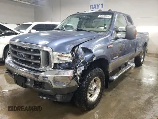 2004 Ford Super Duty F-250 XL with VIN 1FTNX21P44EA08894, listed as a Copart auction lot 84848634 with 122,859 mi miles and Clean Title. Bid and sale history available at carsss.com. Image 1.