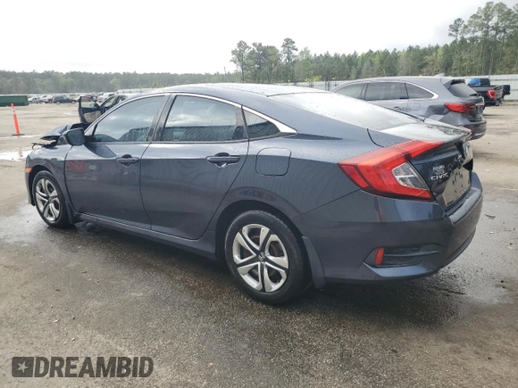 2017 Honda Civic LX with VIN 19XFC2F53HE033738, listed as a Copart auction lot 51534615 with 129,960 mi miles and Salvage Title. Bid and sale history available at DreamBid. Image 2.