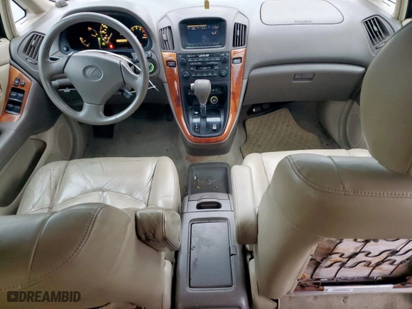 1999 Lexus RX 300 Luxury SUV with VIN JT6HF10U0X0083876, listed as a Copart auction lot 51453785 with 120,129 mi miles and Salvage Title. Bid and sale history available at carsss.com. Image 8.