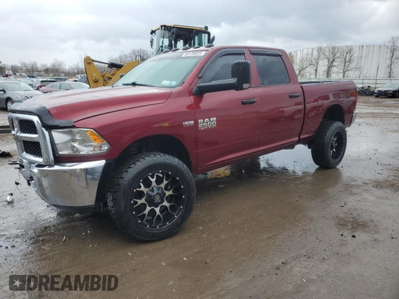 2018 Ram 2500 Tradesman with VIN 3C6UR5CJ2JG381119, listed as a Copart auction lot 50128925 with 108,136 mi miles and Salvage title. Bid and sale history available at DreamBid. Image 1.
